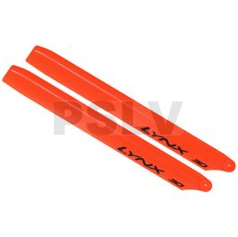 LX62751  Lynx Heli Innovations Plastic Main Blade 275 mm Orange 300X  